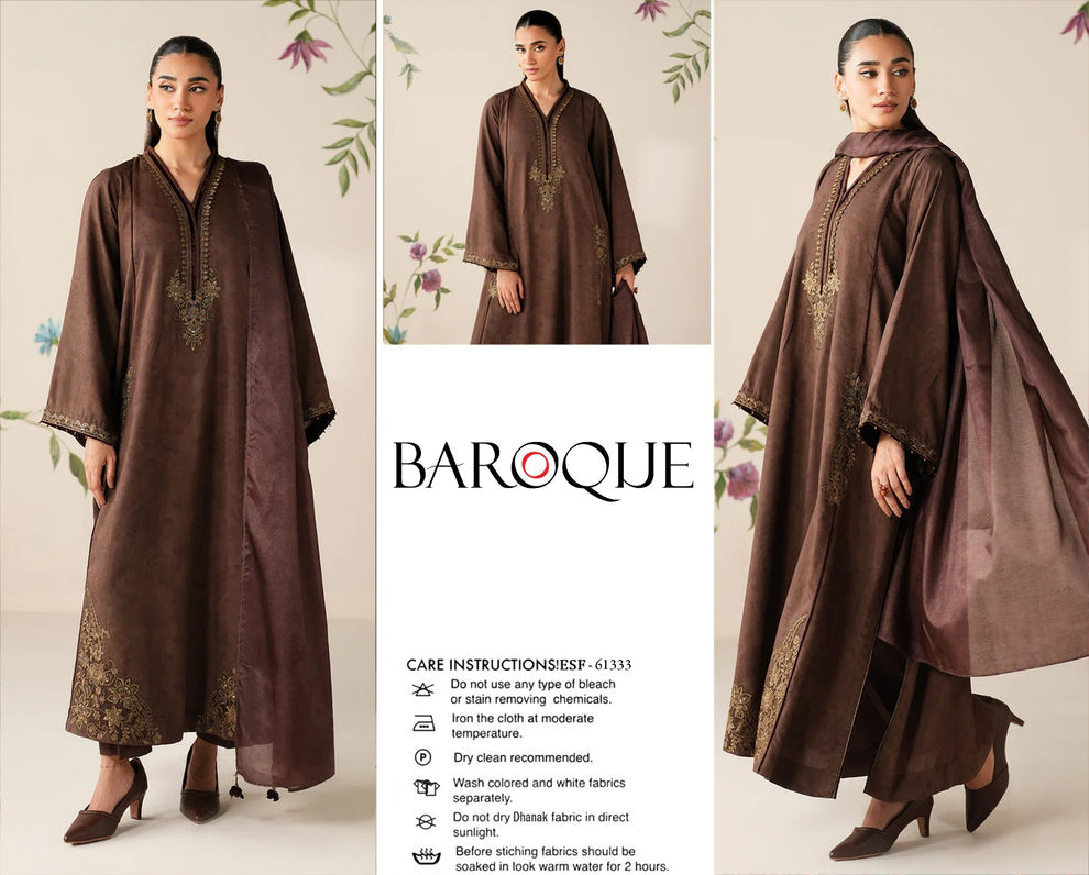 Baroque Most demanding article arrived in Dhanak fabric