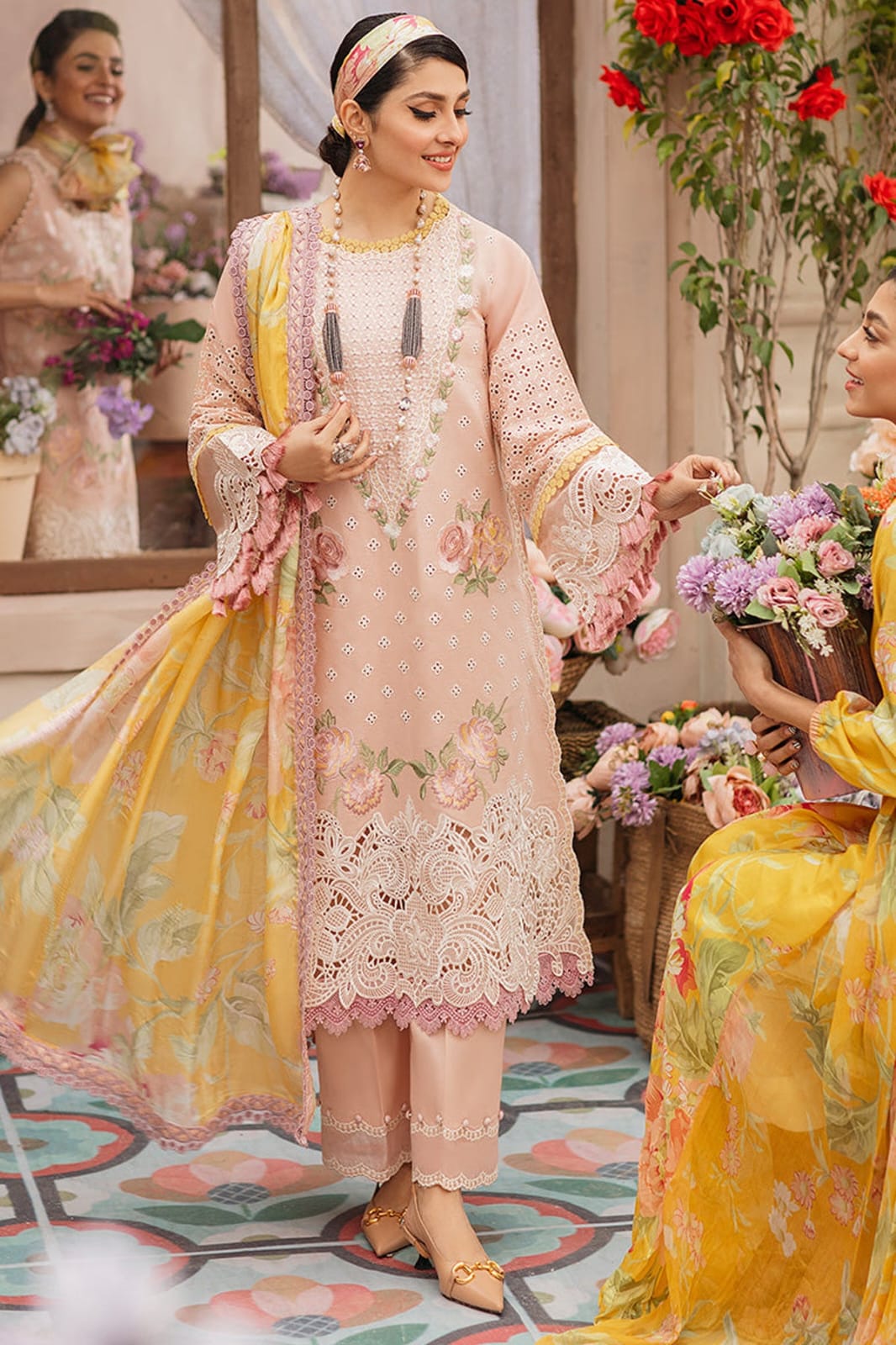 MUSHQ LAWN 3PCS EMBROIDERED UNSTITCHED COLLECTION 2026