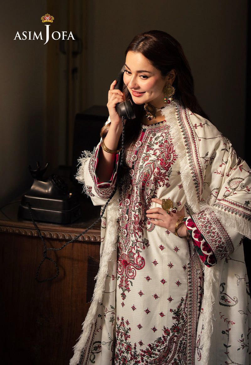 ASIM JOFA LAWN EMBROIDERED UNSTITCHED COLLECTION