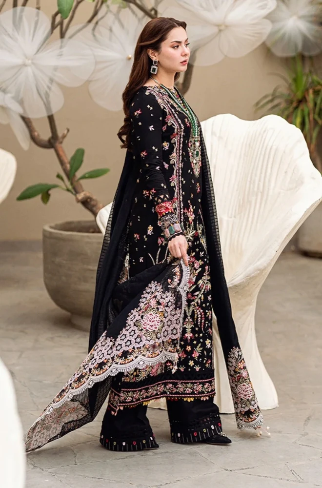 Qalamkar | UNSTITCHED | 3PC Lawn