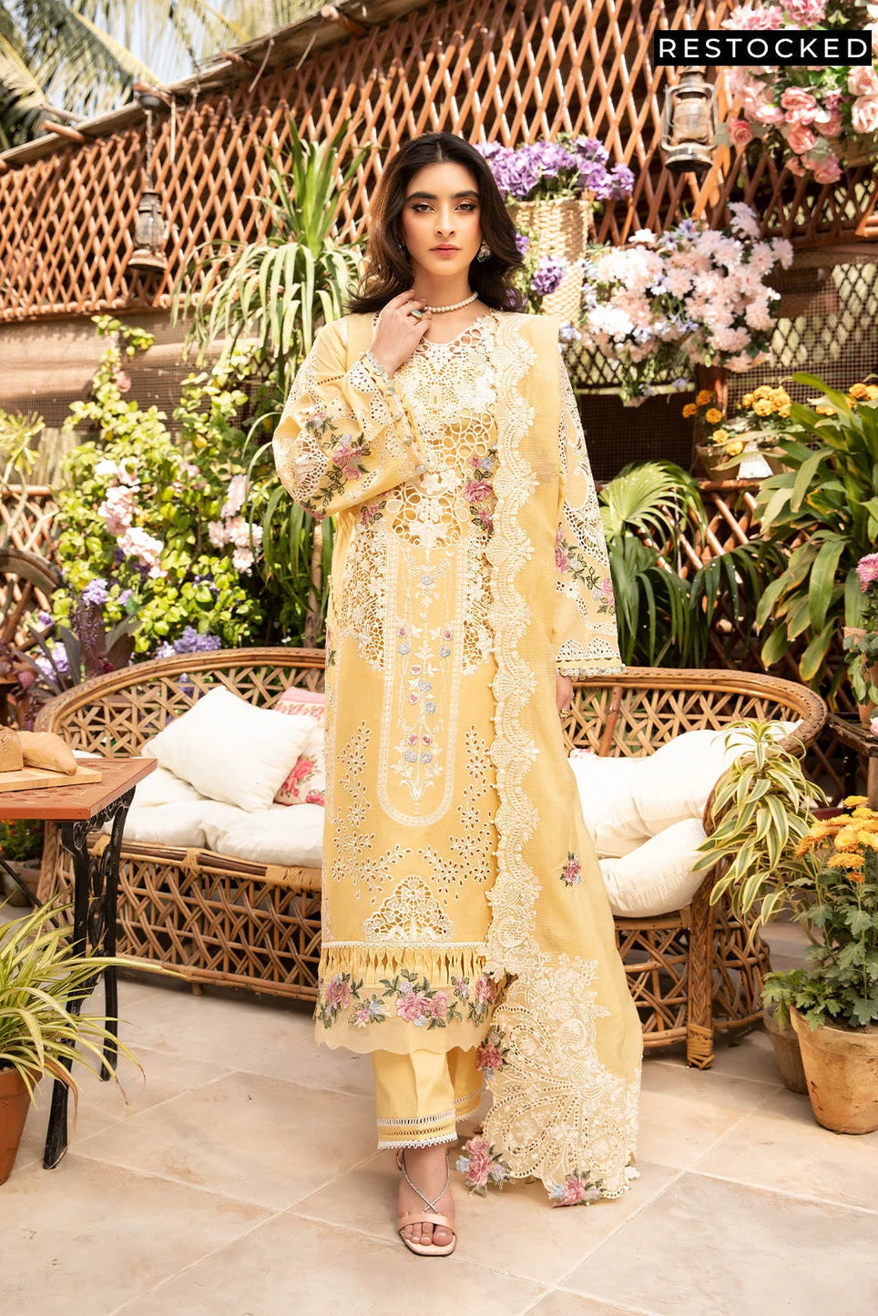 ELAF | RAHA | UNSTITCHED LAWN 3PC