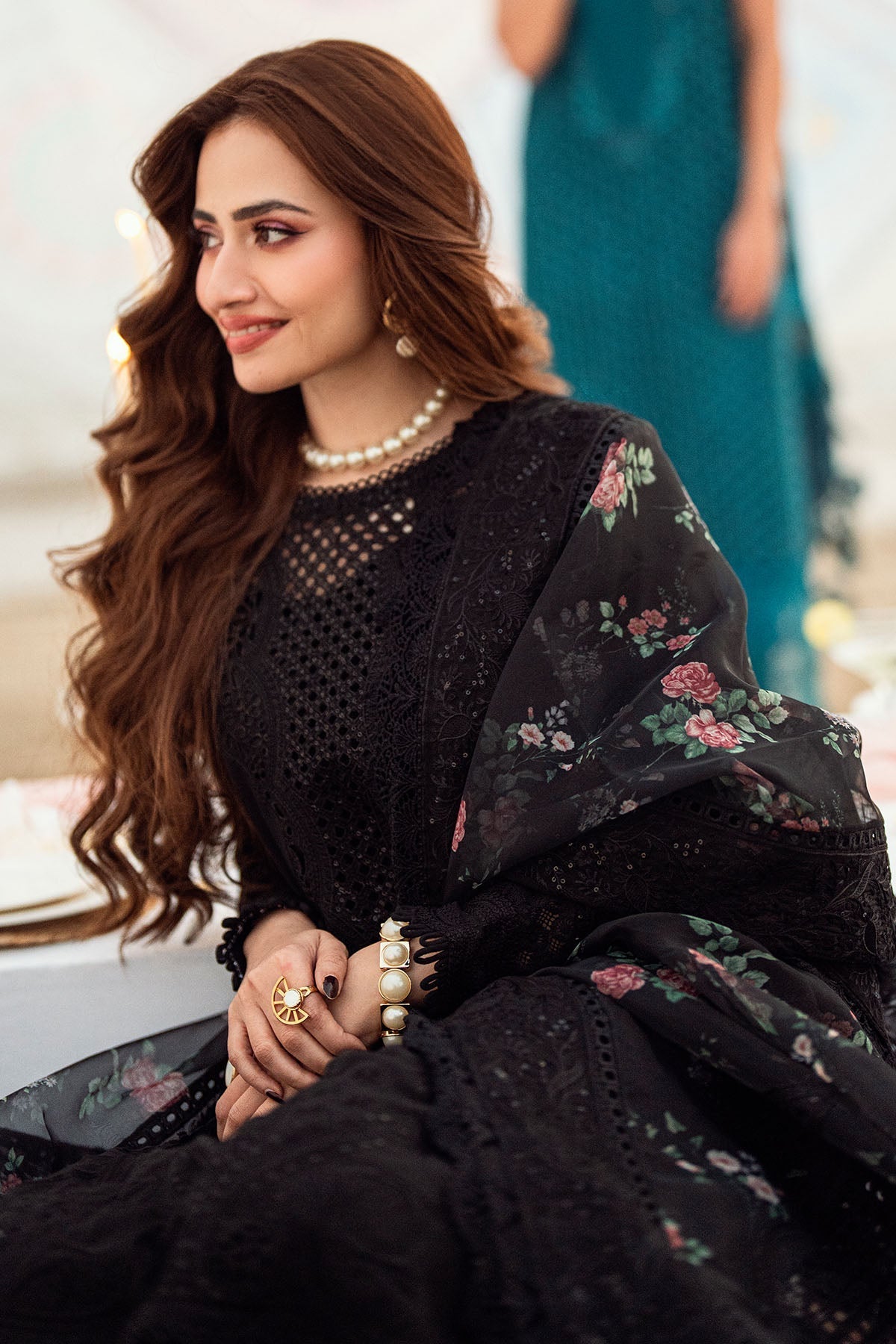 NUREH | UNSTITCHED LAWN 3PC EMBROIDERED COLLECTION