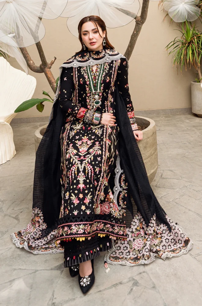 Qalamkar | UNSTITCHED | 3PC Lawn