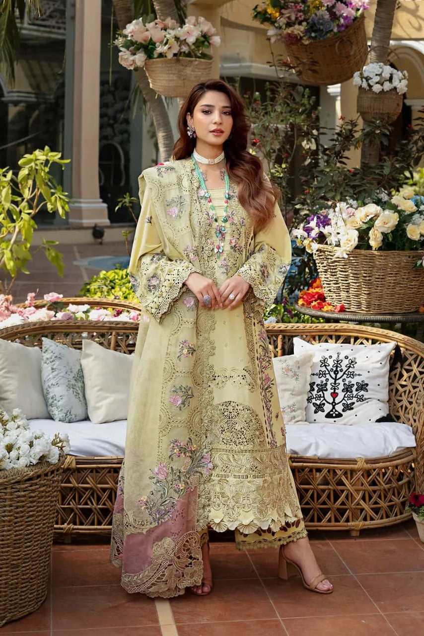ELAF | SAMAA | UNSTITCHED LAWN 3PC