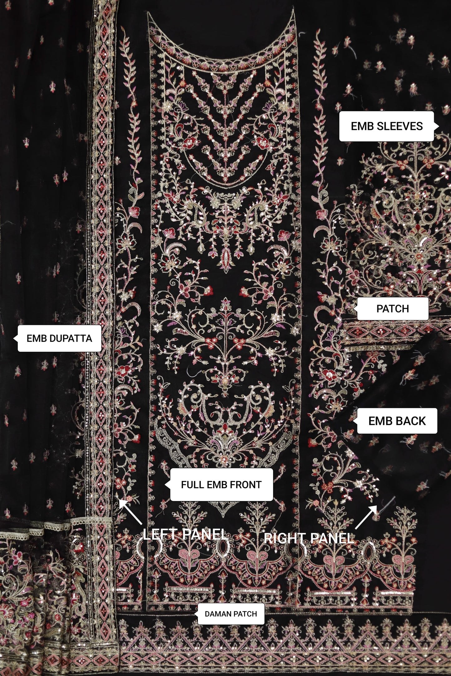 KANWAL MALIK WEDDING PERTS LUXURY UNSTITCHED COLLECTION