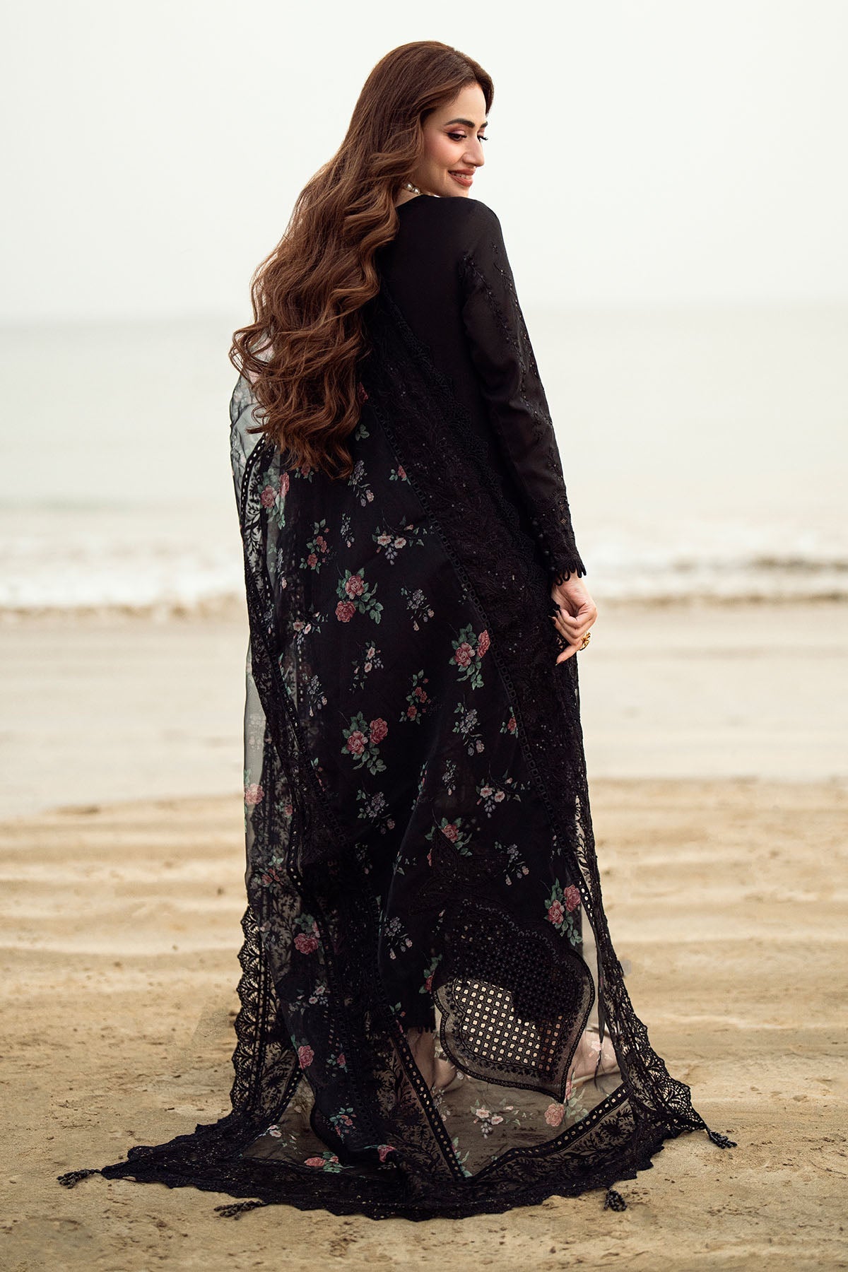 NUREH | UNSTITCHED LAWN 3PC EMBROIDERED COLLECTION