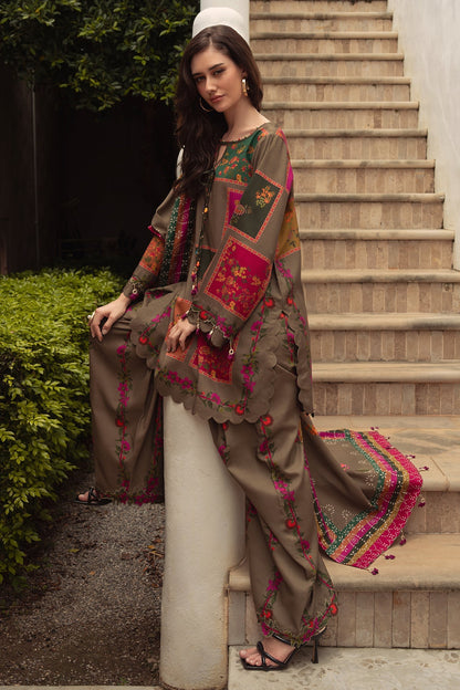 CHARIZMA LWAN 3PC PRINTED UNSTITCHED