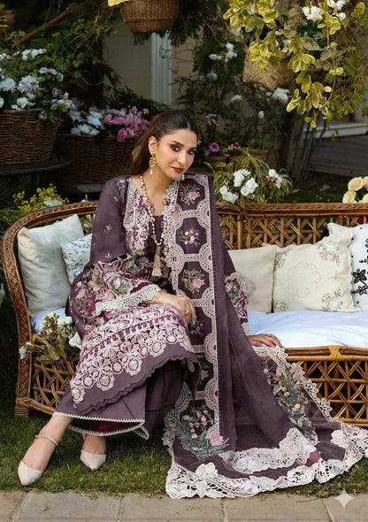 ELAF | SAMAA | UNSTITCHED LAWN 3PC