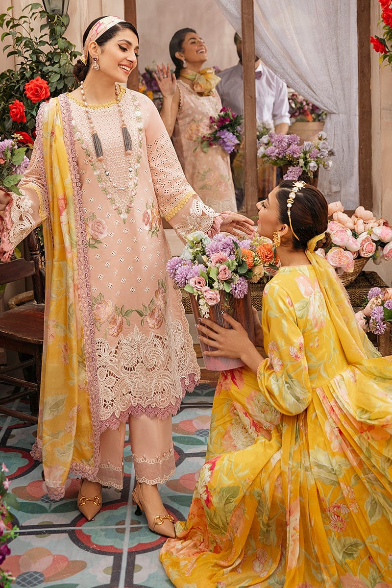 MUSHQ LAWN 3PCS EMBROIDERED UNSTITCHED COLLECTION 2026