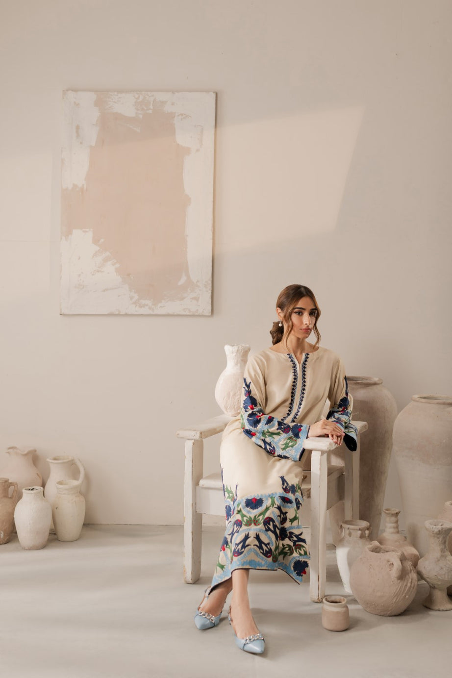 VINTAGE LUXURY 3PCS DHANAK UNSTITCHED COLLECTION