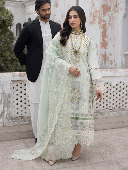 MAHNUR | SELINA | UNSTITCHED LAWN 3PC