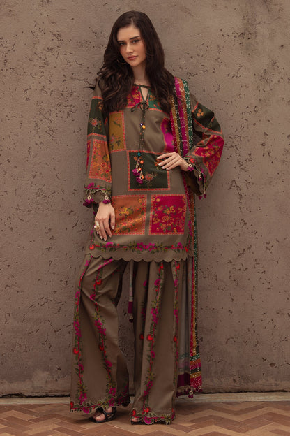 CHARIZMA LWAN 3PC PRINTED UNSTITCHED