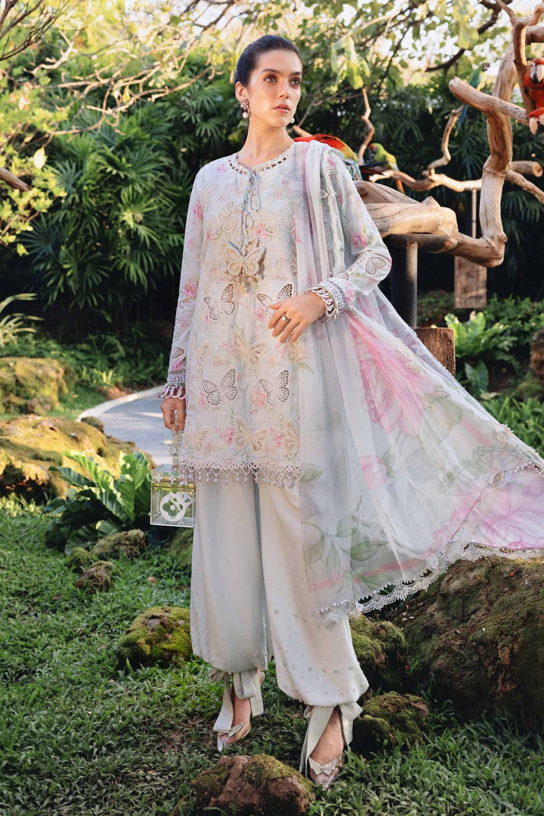 MARIA B | BUTTERFLY | UNSTITCHED LAWN 3PC