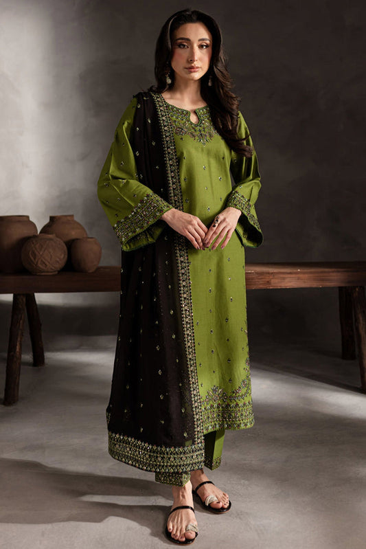 EZZAH | UNSTITCHED CAUSAL LAWN 3PC COLLECTION