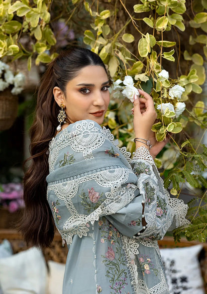 ELAF | SAMAA |UNSTITCHED LAWN 3PC