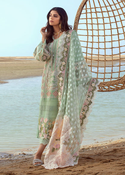 CRIMSON LUXURY UNSTITCHED NEW ARRIVAL `EID COLLECTION`