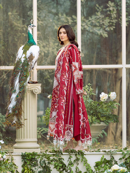BIN ILYAS LUXURY LAWN EMBROIDERED  90/88 LAWN COLLECTION