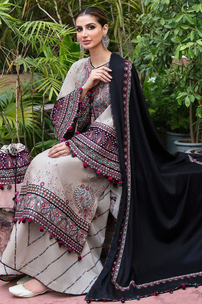 JAZMIN LUXURY LAWN UNSTITCHED 3 PC COLLECTION