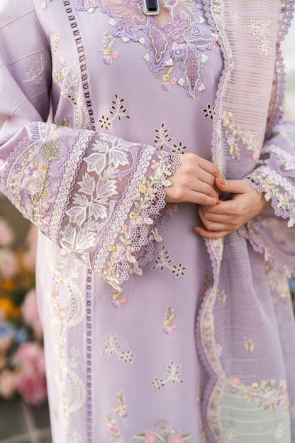 QALAMKAR-3PCS LAWN HAVEY EMBROIDERED UNSTITCHED COLLECTION