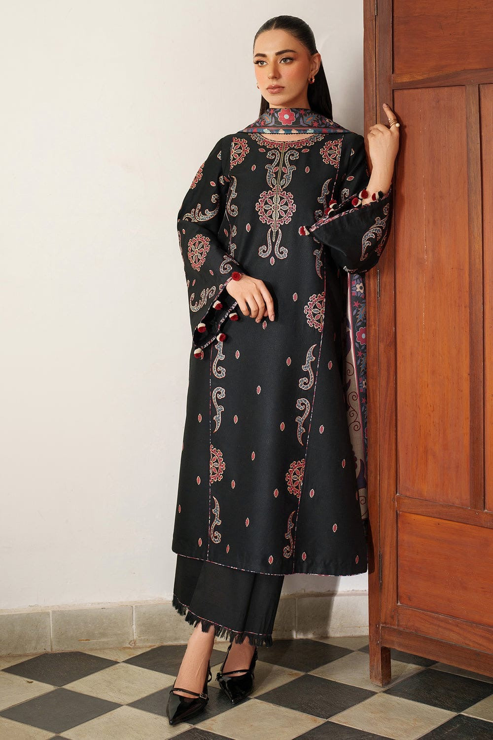 JAZMINE WINTER DHANAK 3PC UNSTITCHED COLLECTION