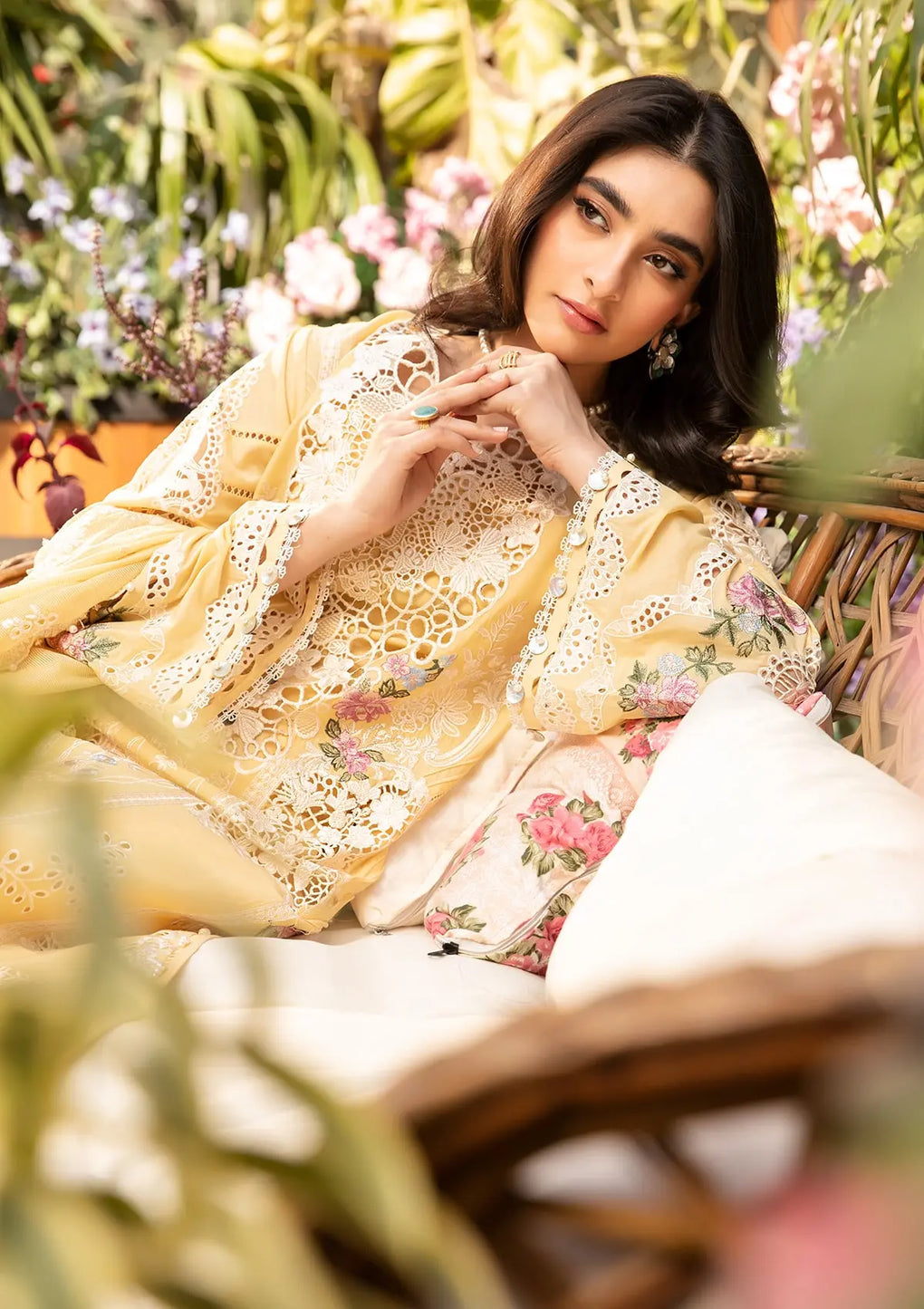 ELAF | RAHA | UNSTITCHED LAWN 3PC