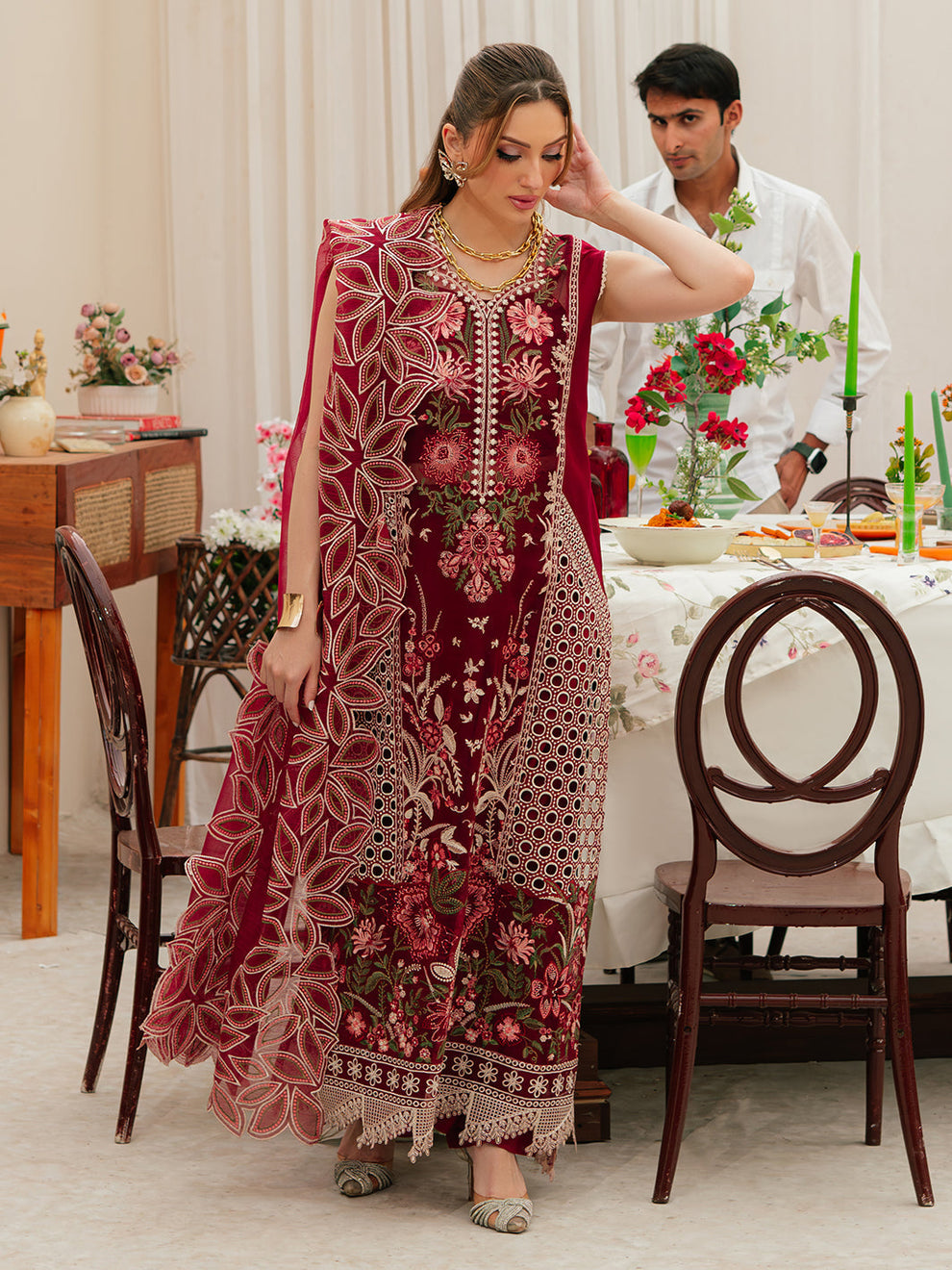 MAHNUR | CELESTIAL | 3 PC LUXURY LAWN