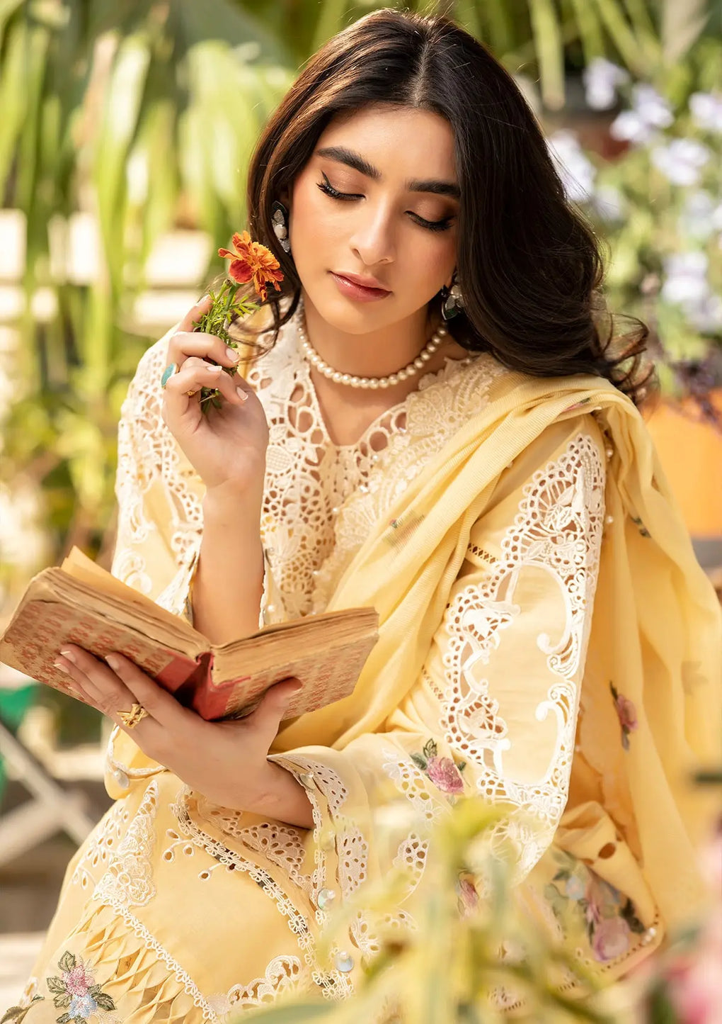 ELAF | RAHA | UNSTITCHED LAWN 3PC