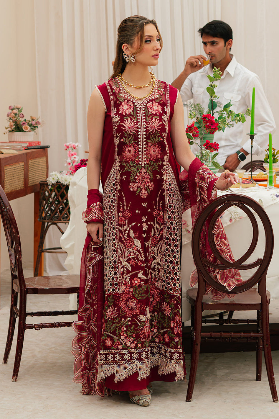 MAHNUR | CELESTIAL | 3 PC LUXURY LAWN