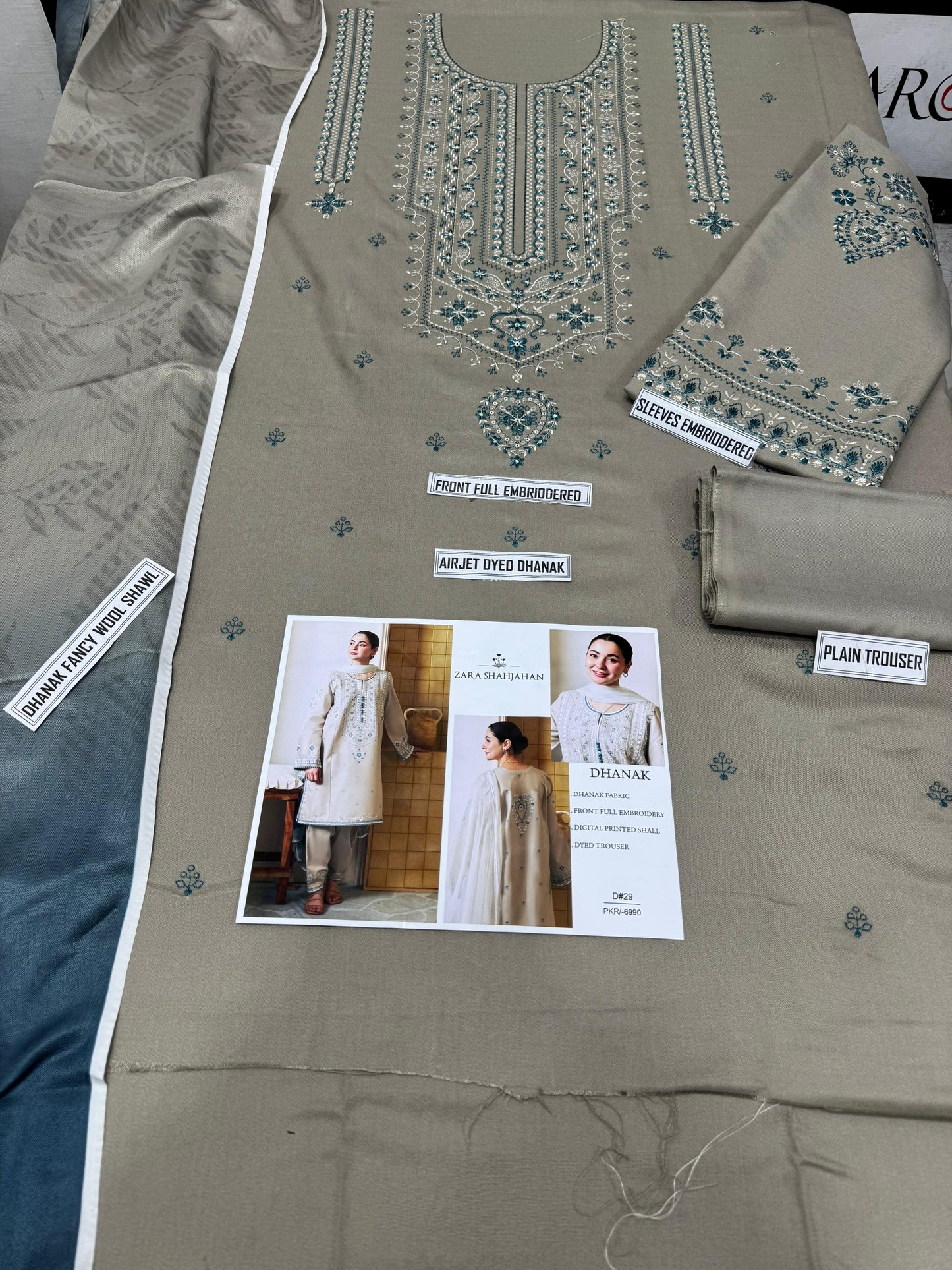 JAZMINE EMBROIDERED WINTER COLLECTION