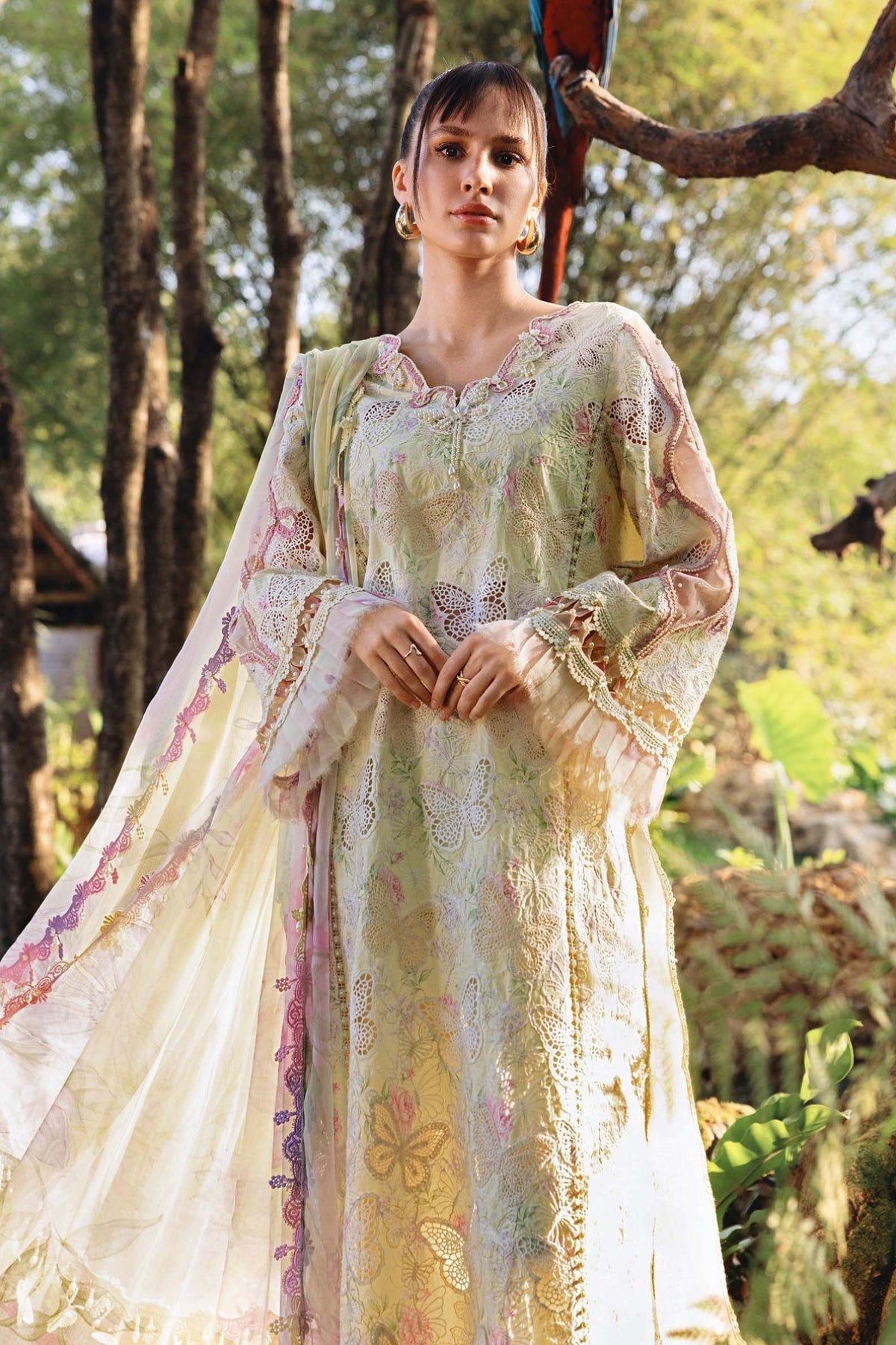 MARIA B | BUTTERFLY | UNSTITCHED LAWN 3PC