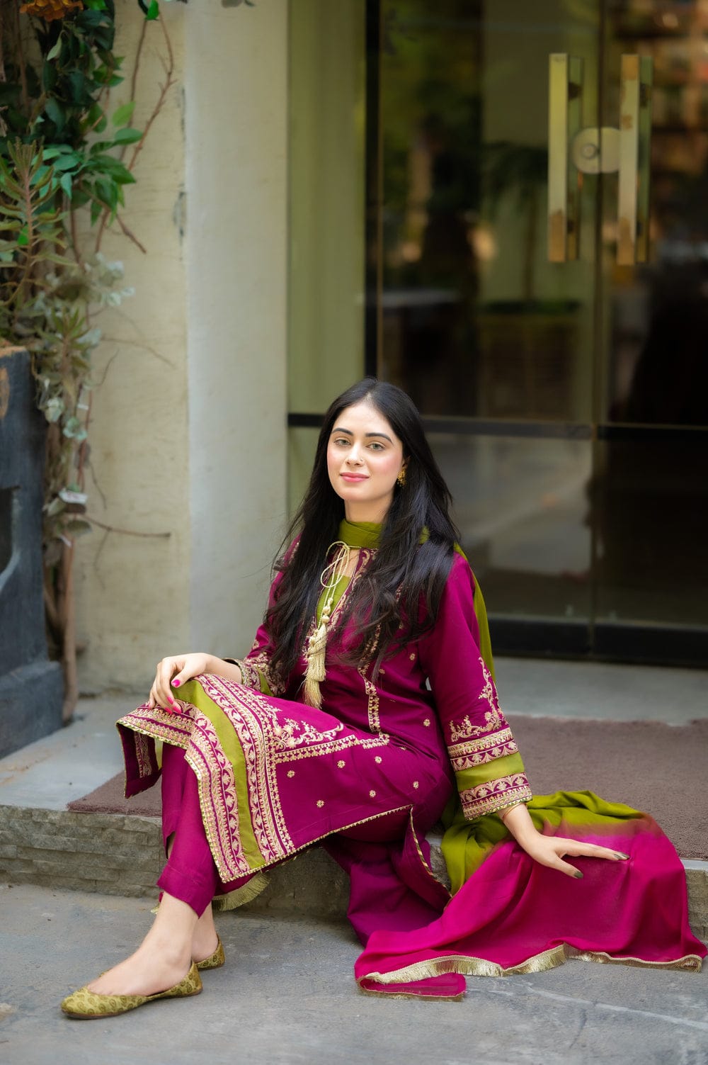 OMAL BY KOMAL*SUMMER 3PCS EMBROIDERED UNSTITCHED COLLECTION