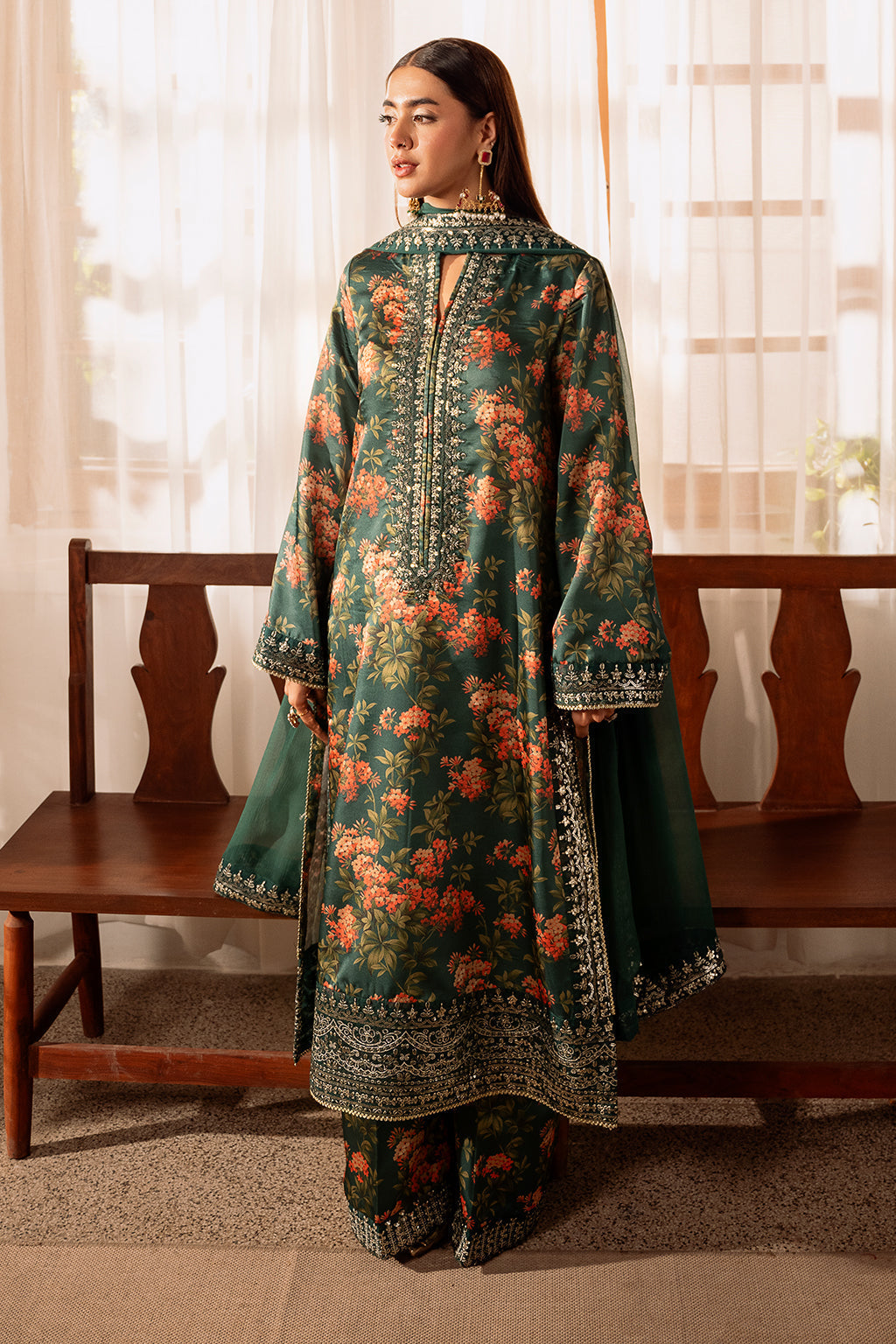 SHEENORA | OMAVI | UNSTITCHED SUMMER LAWN 3PC
