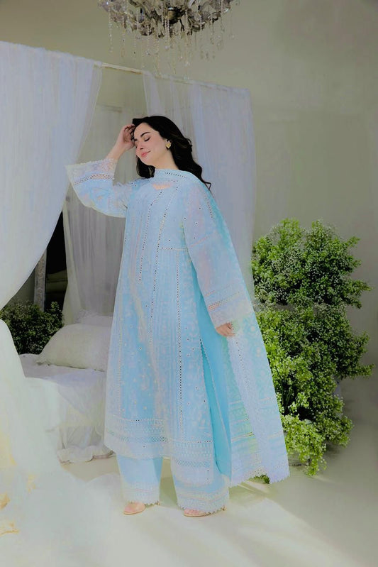 SOBIA NAZIR LAWN 3PCS EMBROIDERED UNSTITCHED COLLECTION