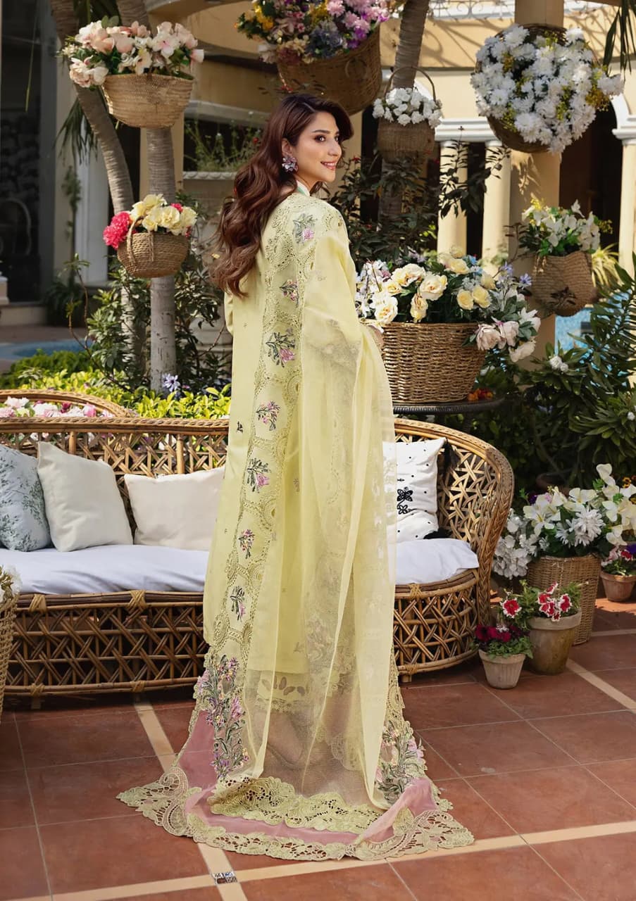ELAF | SAMAA | UNSTITCHED LAWN 3PC