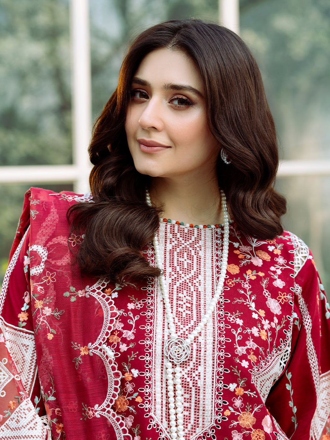 BIN ILYAS LUXURY LAWN EMBROIDERED  90/88 LAWN COLLECTION