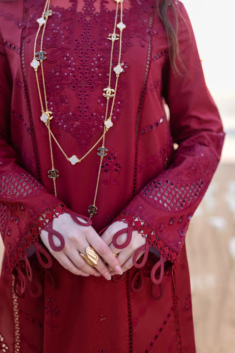 QALAMKAR-3PCS LAWN LUXURY UNSTITCHED COLLECTION