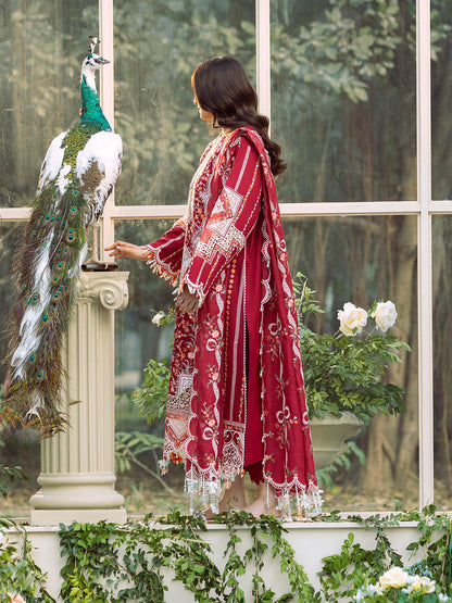 BIN ILYAS LUXURY LAWN EMBROIDERED  90/88 LAWN COLLECTION