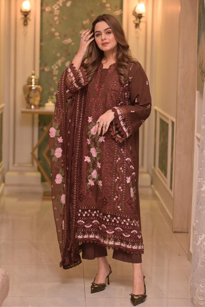 ANEELA’S | UNSTITCHED LAWN 3PC