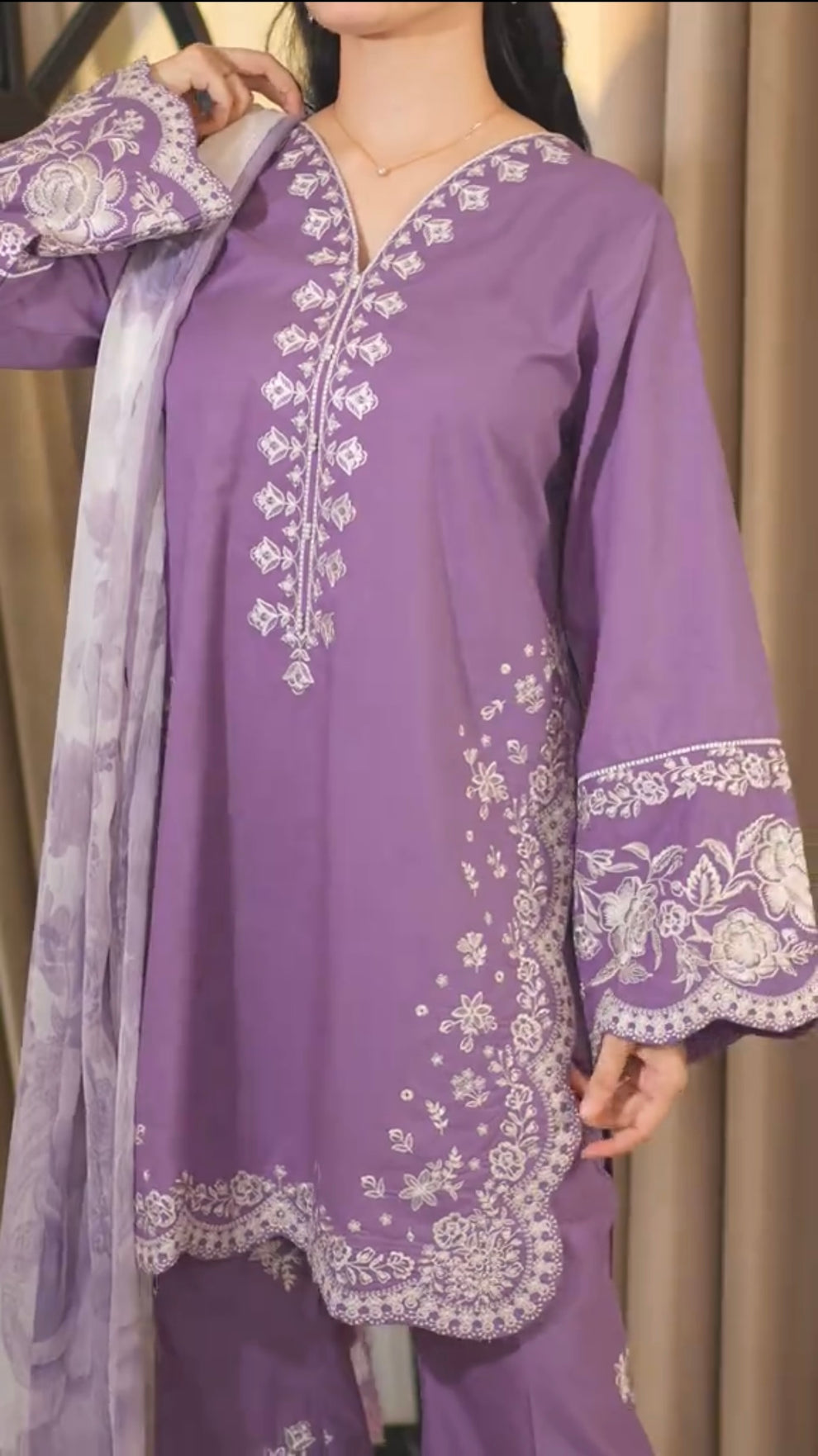 ZARA SHAHJAHAN *FABRIC* PREMIUM AIR-JET Lawn 90/70 *Lawn QUALITY* 💯% GUARANTEED