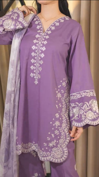 ZARA SHAHJAHAN *FABRIC* PREMIUM AIR-JET Lawn 90/70 *Lawn QUALITY* 💯% GUARANTEED
