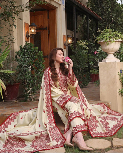 ANEELA’S 3PCS SUMMER ☀️ LAWN UNSTITCHED EMBROIDERED COLLECTION