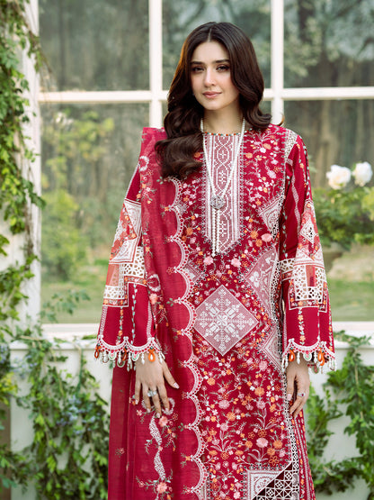 BIN ILYAS LUXURY LAWN EMBROIDERED  90/88 LAWN COLLECTION