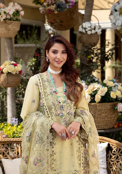ELAF | SAMAA | UNSTITCHED LAWN 3PC