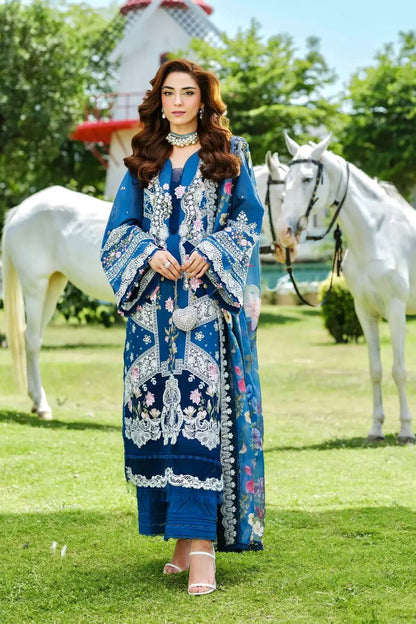 NOOR KHAS* 3pc Summer LAWN EMBROIDERED Collection