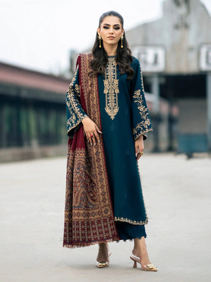 IZEL 3PC LAWN EMBROIDERED UNSTITCHED COLLECTION