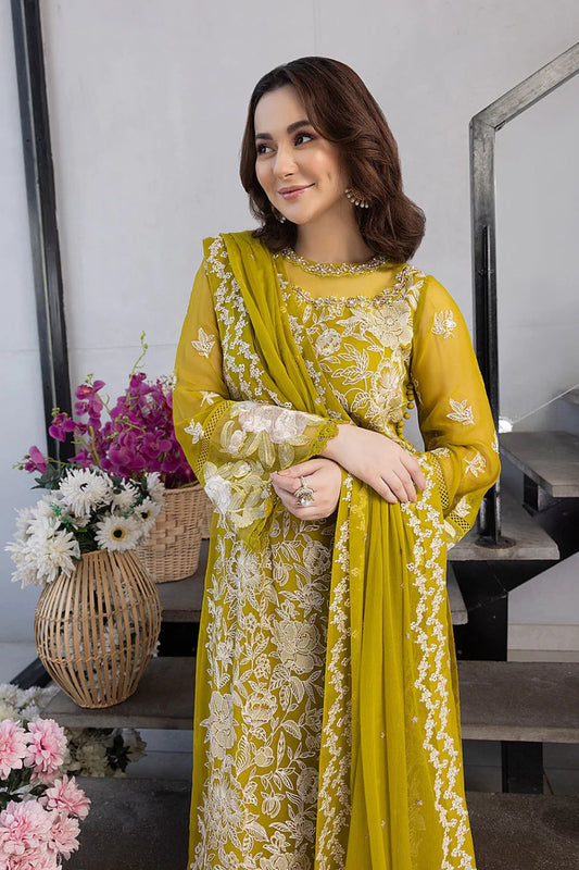 AZURE 3PC LAWN CASUAL COLLECTION