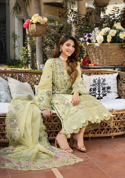 ELAF | SAMAA | UNSTITCHED LAWN 3PC
