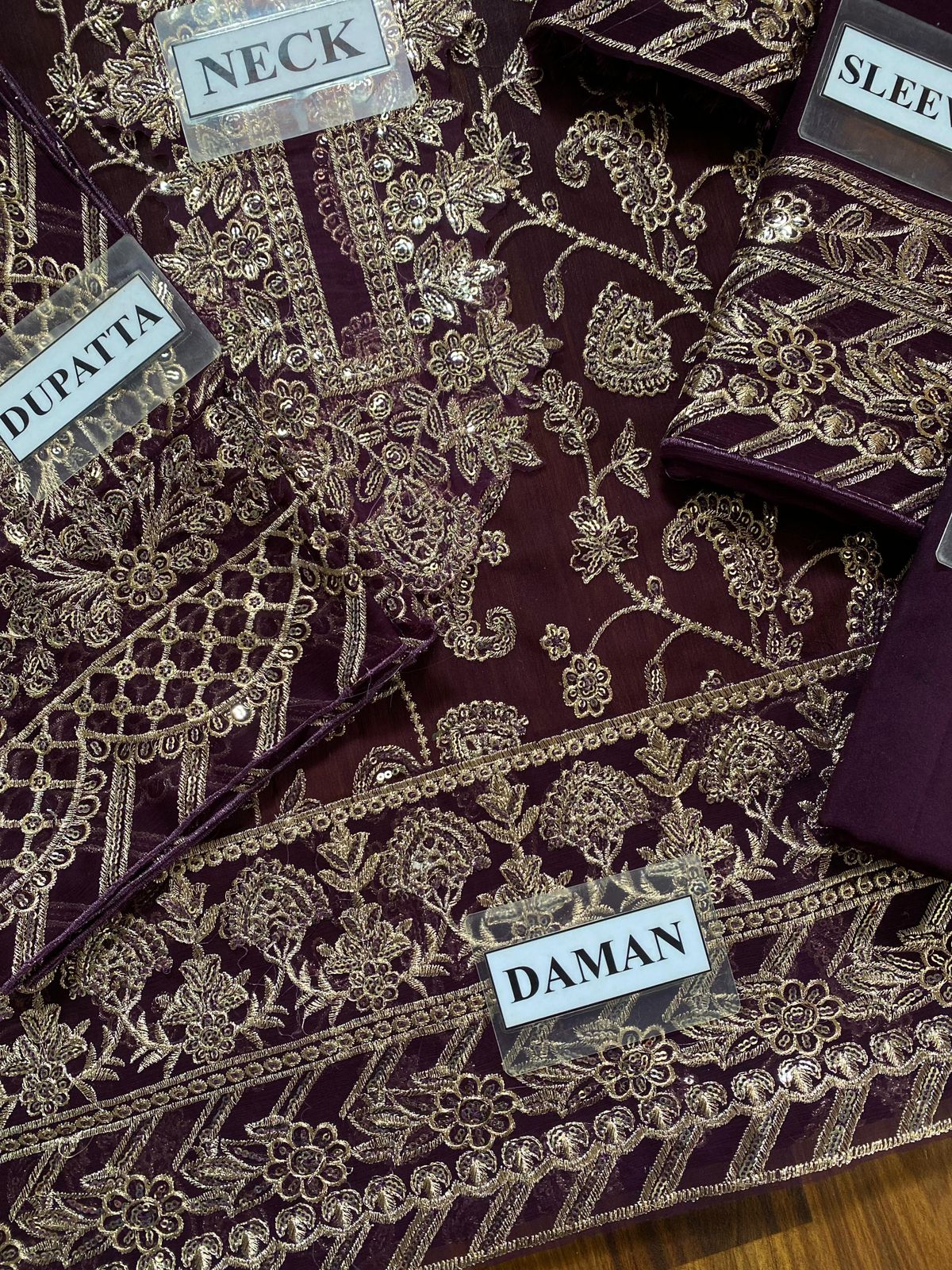 ASIM JOFA CHIFFON Suit With MALAI Trouser