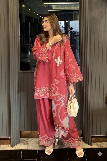 PEZWAN 3PC UNSTITCHED 💫💫💫SUMMER COLLECTION