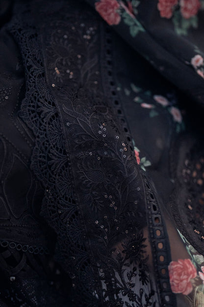 NUREH | UNSTITCHED LAWN 3PC EMBROIDERED COLLECTION